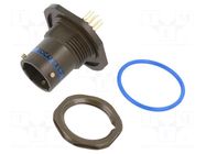 Connector: military; socket; male; PIN: 13; Series I LJT; straight AMPHENOL