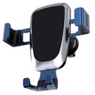 Gravity smartphone car holder, air vent blue (YC08), Hurtel