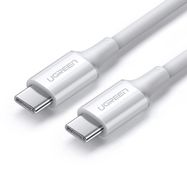 Ugreen US300 USB-C - USB-C PD QC FCP cable 100W 5A 480Mb/s 2m - white, Ugreen