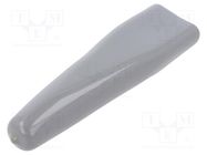 Plug cover; male; DT; PIN: 12; grey 