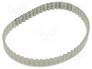 Timing belt; AT5; W: 10mm; H: 2.7mm; Lw: 280mm; Tooth height: 1.2mm OPTIBELT