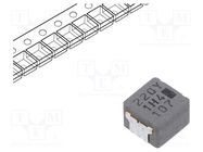 Inductor: wire; SMD; 22uH; 6A; 126mΩ; ±20%; 6.5x6x4.5mm; -40÷150°C PANASONIC