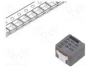 Inductor: wire; SMD; 6.8uH; 12.1A; 26.7mΩ; ±20%; 7.5x7x5.4mm; ETQP5M PANASONIC