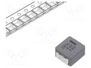 Inductor: wire; SMD; 2.5uH; 25.8A; 4.5mΩ; ±20%; 10.9x10x6mm; ETQP6M PANASONIC