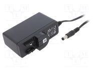 Power supply: switching; mains,plug; 24VDC; 1A; 24W; Plug: none XP POWER