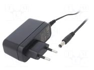 Power supply: switching; mains,plug-in; 5VDC; 2.1A; 12W; 79% XP POWER