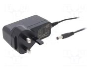 Power supply: switching; mains,plug-in; 9VDC; 2A; 18W; Out: 5,5/2,1 XP POWER