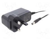 Power supply: switching; mains,plug-in; 24VDC; 0.75A; 18W; 85% XP POWER