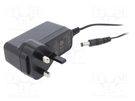 Power supply: switched-mode; mains,plug; 18VDC; 2A; 36W; 87% XP POWER
