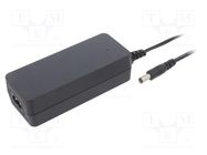Power supply: switched-mode; 12VDC; 2.5A; Out: 5,5/2,1; 30W; 0÷60°C XP POWER