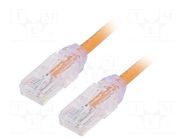 Patch cord; RJ45 plug,both sides; TX6A-28™,U/UTP; 6a; wire; Cu PANDUIT