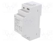 Power supply: switched-mode; for DIN rail; 30W; 24VDC; 1.25A; IP20 QOLTEC