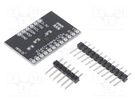 Sensor: touch; capacitive; 2.5÷3.6VDC; Ch: 1; IC: MPR121QR2 OKYSTAR