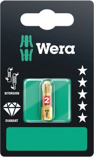 851/1 BDC SB bits, 1 x PH 3x25, Wera