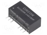 Converter: DC/DC; 3W; Uin: 9÷36VDC; Uout: 15VDC; Iout: 200mA; THT CINCON
