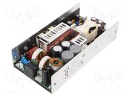 Power supply: switching; for building in; 500W; 48VDC; 5.2A; OUT: 3 XP POWER