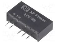 Converter: DC/DC; 2W; Uin: 5VDC; Uout: 12VDC; Uout2: -12VDC; SIP; THT XP POWER