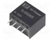 Converter: DC/DC; 2W; Uin: 5V; Uout: 5VDC; Iout: 400mA; SIP; THT; IL XP POWER