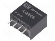 Converter: DC/DC; 2W; Uin: 5VDC; Uout: 5VDC; Iout: 400mA; SIP; THT; IL XP POWER