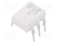 Optocoupler; THT; Ch: 1; OUT: transistor; Uinsul: 4.17kV; Uce: 70V ONSEMI