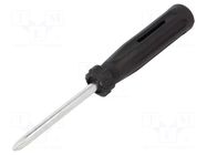 Screwdriver: standard; Phillips,slot; PH2,SL 6 MEGA