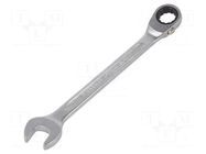 Wrench; combination spanner,with ratchet; 16mm; OPEN-RATCH STAHLWILLE