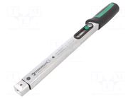Wrench; torque; Overall len: 370mm; 20÷100Nm; Socket size: 9x12mm STAHLWILLE