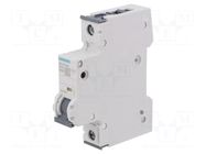 Circuit breaker; 230/400VAC; Inom: 10A; Poles: 1; Charact: D; 10kA SIEMENS