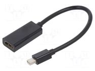 Adapter; DisplayPort 1.2,HDMI 1.3; 0.15m; Support: 1080p,FullHD GEMBIRD