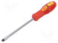 Screwdriver; slot; for impact; SL 8; Blade length: 150mm BM GROUP