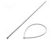 Cable tie; L: 1095mm; W: 8.9mm; black; polyamide; 780N; Ømax: 330mm HELLERMANNTYTON