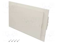 Enclosure: for modular components; IP40; plaster embedded; golf HAGER