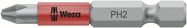 853/4 ACR® SL bits with sleeve, magnetized, PH 2x50, Wera