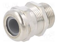 Cable gland; with long thread; M20; 1.5; IP68; brass; HSK-M-Ex HUMMEL