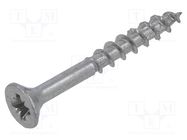 Screw; for wood; 3.5x30; Head: countersunk; Pozidriv; PZ2; zinc BOSSARD