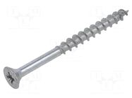 Screw; for wood; 5x60; Head: countersunk; Pozidriv; PZ2; zinc; SPAX® BOSSARD