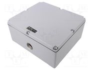 Enclosure: multipurpose; X: 205mm; Y: 230mm; Z: 102mm; with hole ILME