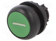 Switch: push-button; 22mm; Stabl.pos: 2; green; none; IP67; flat EATON ELECTRIC