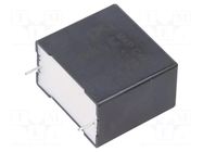 Capacitor: polypropylene; DC-Link; 8uF; ESR: 7.3mΩ; THT; ±5%; 11.3A KEMET