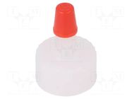 Cap for dispensing bottle; white FISNAR