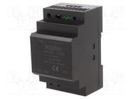 Power supply: switching; for DIN rail; 60W; 15VDC; 4A; 85÷264VAC 