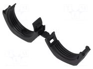 Nut; Thread: metric; polyamide 6; BLN; black; UL94HB; Pitch: 1.5 PMA