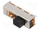 Switch: slide; Pos: 4; 0.3A/30VDC; ON-ON-ON-ON; PCB,THT; -25÷85°C KNITTER-SWITCH