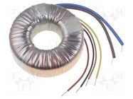 Transformer: toroidal; 80VA; 230VAC; 18V; 18V; 2.222A; 2.222A TALEMA