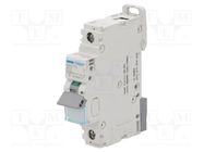 Circuit breaker; 230/400VAC; Inom: 13A; Poles: 1; Charact: B; 10kA HAGER