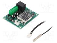 Module: temperature controller; 12VDC; 60x45mm; -50÷110°C; 10A OKYSTAR