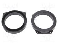 Speaker frame; 130mm; BMW; BMW Mini Cabrio (R52) 2004->2008 ACV