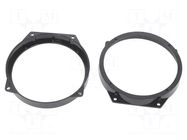 Speaker frame; 165mm; BMW; BMW Mini Cabrio (R52) 2004->2008 ACV