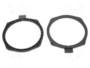 Speaker frame; 200mm; BMW; BMW 1 (E87) 2004->2013; 2pcs. ACV