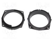 Speaker frame; 130mm; Mitsubishi; Mitsubishi Colt 2004->2012 ACV